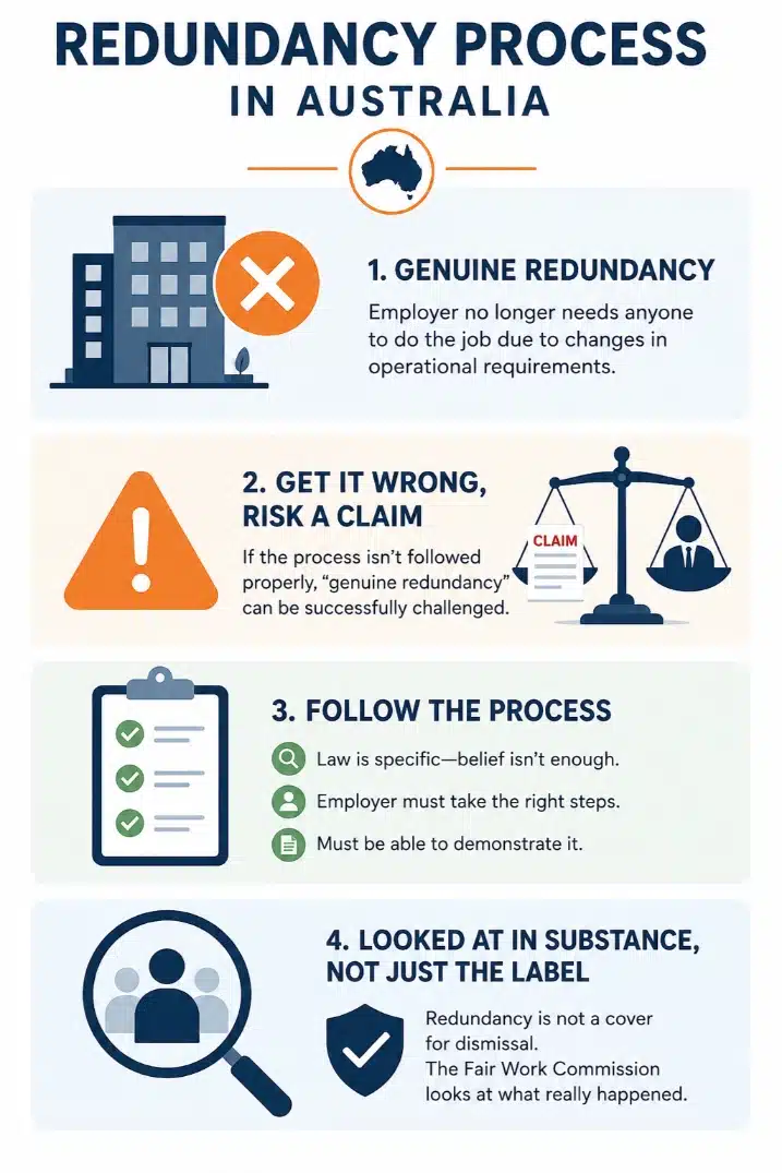 Redundancy In Australia Overview Graphic