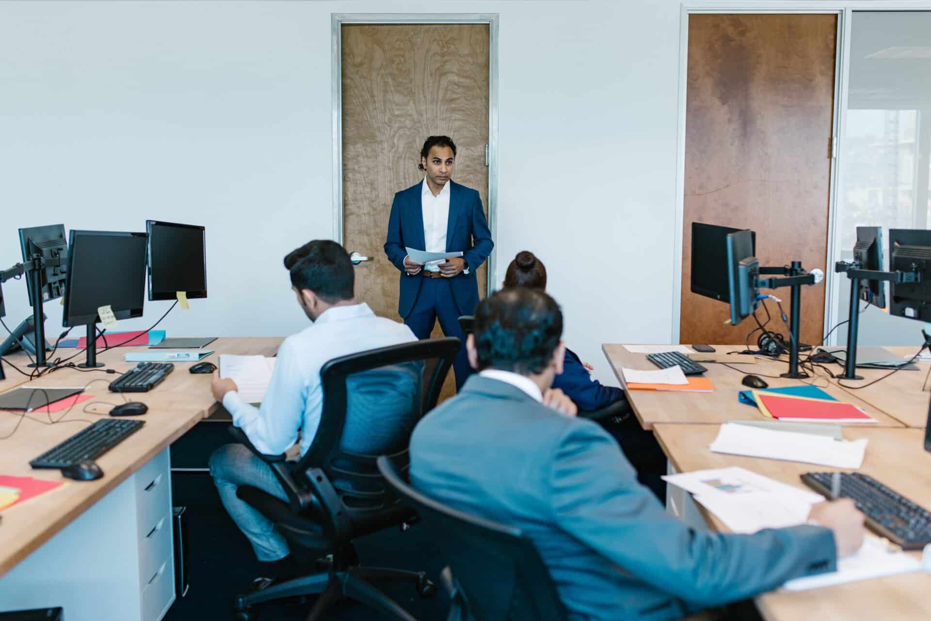 company is discussing about employee’s conduct